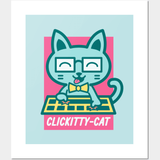 Clickitty-Cat Posters and Art